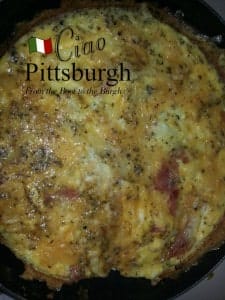 Frittata with Sopressata, Frittata with Capicola, Egg Frittata, Recipe for Frittata