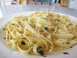 fettuccine al burro