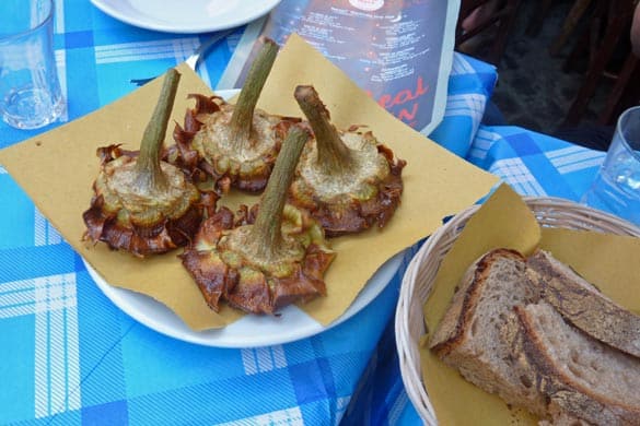 fried artichoke