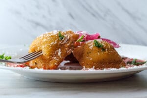 deep fried ravioli