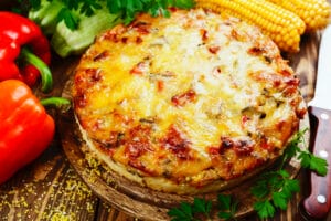 polenta pizza